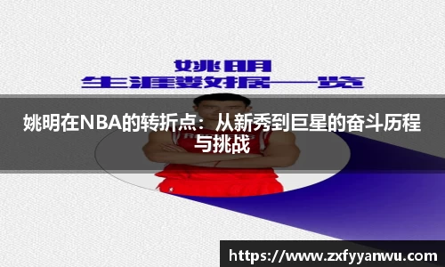 姚明在NBA的转折点：从新秀到巨星的奋斗历程与挑战